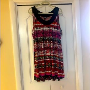 Plus Size Fashion Bug Sleeveless Dress